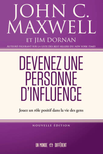 DEVENEZ UNE PERSONNE D’INFLUENCE